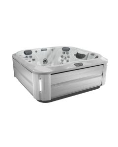 Jacuzzi J-335™ Platinum Brushed Gray Comfort with Compact Lounge Seat