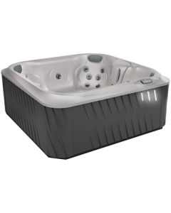 Jacuzzi J-225™ Silver Pearl Charcoal Hot Tub with Open Seating