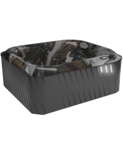 Jacuzzi J-215™ Midnight Charcoal Hot Tub with Open Seating