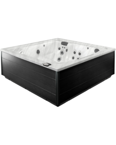Jacuzzi J-LXL™ Platinum Ebony Hot Tub with Forward Facing Lounge